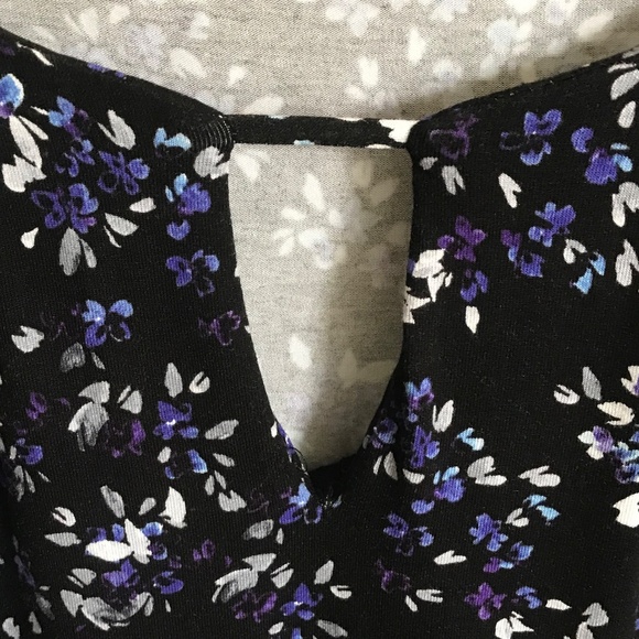 J. JILL Wearever Collection Floral Tunic Top Long Sleeve Women’s Size XL 1X - Picture 3 of 16